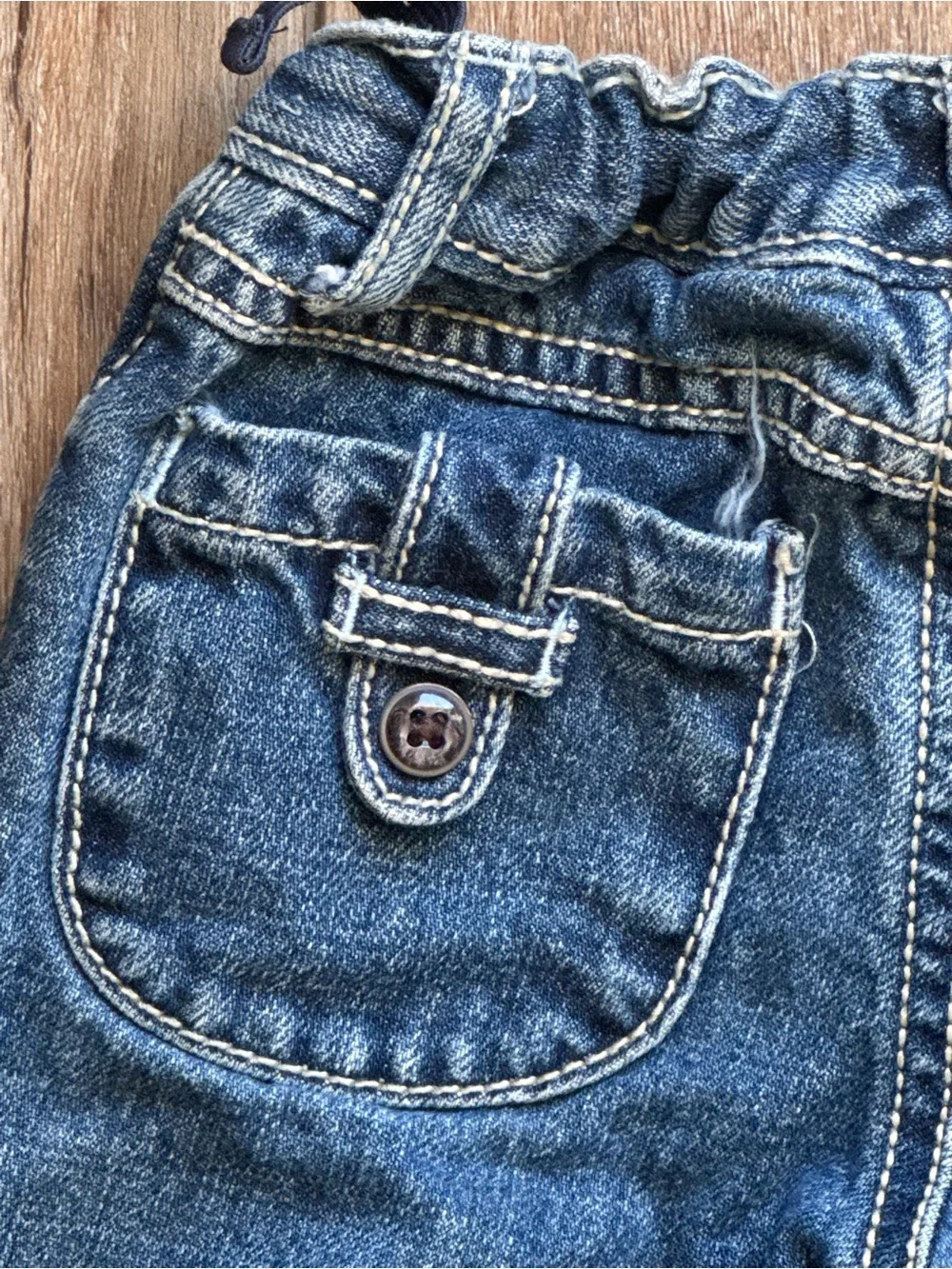 Gymboree Dark Wash Rolled-Hem Jeans